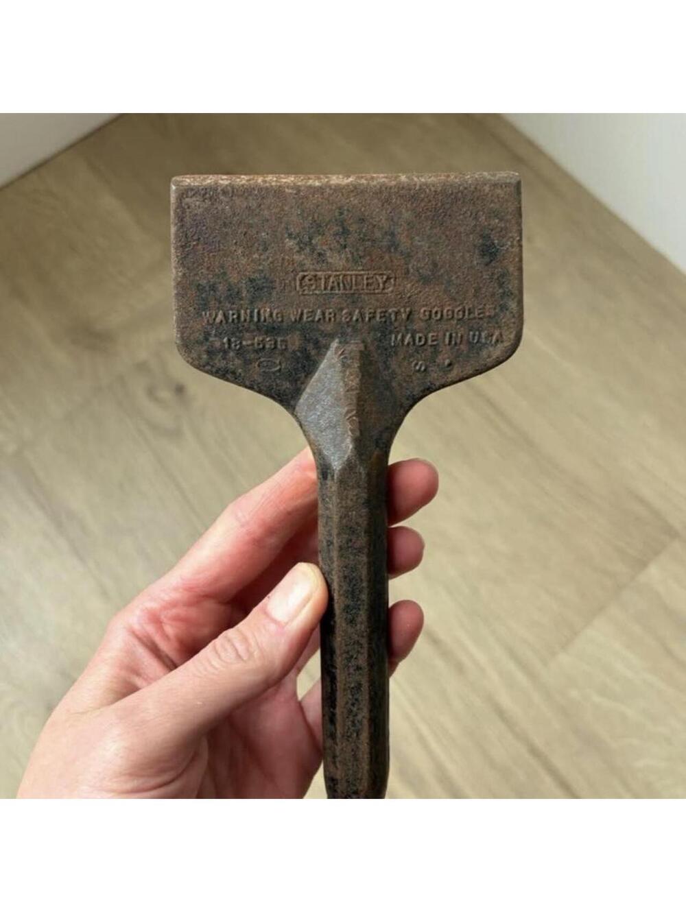 Vintage Stanley USA Brick Chisel – Americana Steel Relic